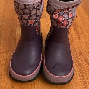 Kamik Purple and Pink Kids Super Warm Boots